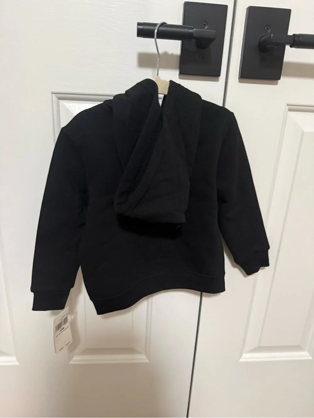 Ralph Lauren Black Kids Full-Zip Hoodie with Polo Pony